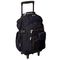 กระเป๋าเป้สะพายหลัง / กระเป๋าเดินทางโพลีโพรพิลีนสีดำขนาดใหญ่