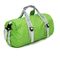 กระเป๋า Duffel สำหรับเดินทางในวันหยุดสุดสัปดาห์แบบพับได้ไนลอนกันน้ำสีบริสุทธิ์