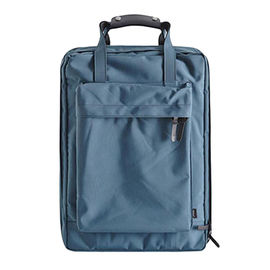 กระเป๋ากล้องท่องเที่ยวกระเป๋าเป้สะพายหลังผ้าใบสีฟ้า