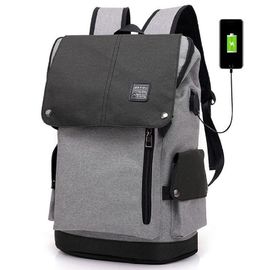 แล็ปท็อปผู้ชาย USB ออกแบบโรงเรียนเดินทางกระเป๋าเป้