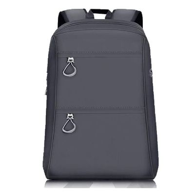 กระเป๋าเป้สะพายหลังแล็ปท็อปสีดำ Oxford สำหรับนักศึกษาวิทยาลัย