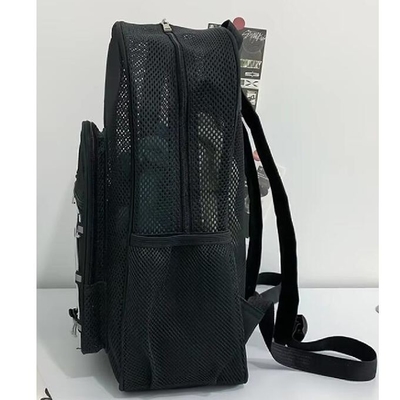 แฟชั่น นักศึกษา Unisex กระเป๋าเป้กระเป๋าสตางค์ Mesh กระเป๋าสตางค์โรงเรียน Summer Mesh กระเป๋าสตางค์หาด