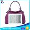 กระเป๋า Tote Elegance Purple สตรีกระเป๋ากระเป๋า / Shoulder Messenger โลโก้ Customized