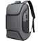 กระเป๋าเป้สะพายหลังแล็ปท็อปสำหรับเดินทางโพลีเอสเตอร์กันน้ำพร้อมการชาร์จ USB
