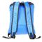 กระเป๋าเป้สะพายหลังผลิตภัณฑ์ส่งเสริมการขายสายรัดไนลอนสีน้ำเงินสำหรับรองเท้ายิมว่ายน้ำ